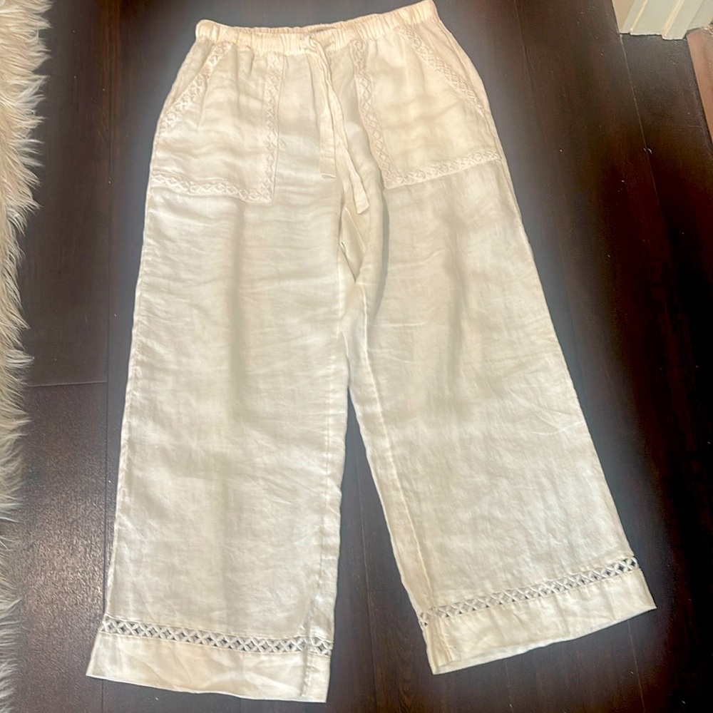 Joie Linen Pants size S